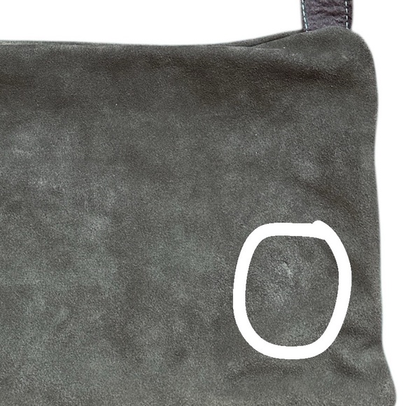 Agatha Ruiz de la Prada Vintage Suede Purse Handbag Shoulder Bag - Picture 4 of 9